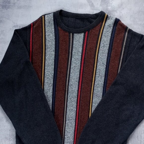 Vintage 90s Dad/Granpa Sweater Coogi Style SAMPLE - Picture 5 of 7